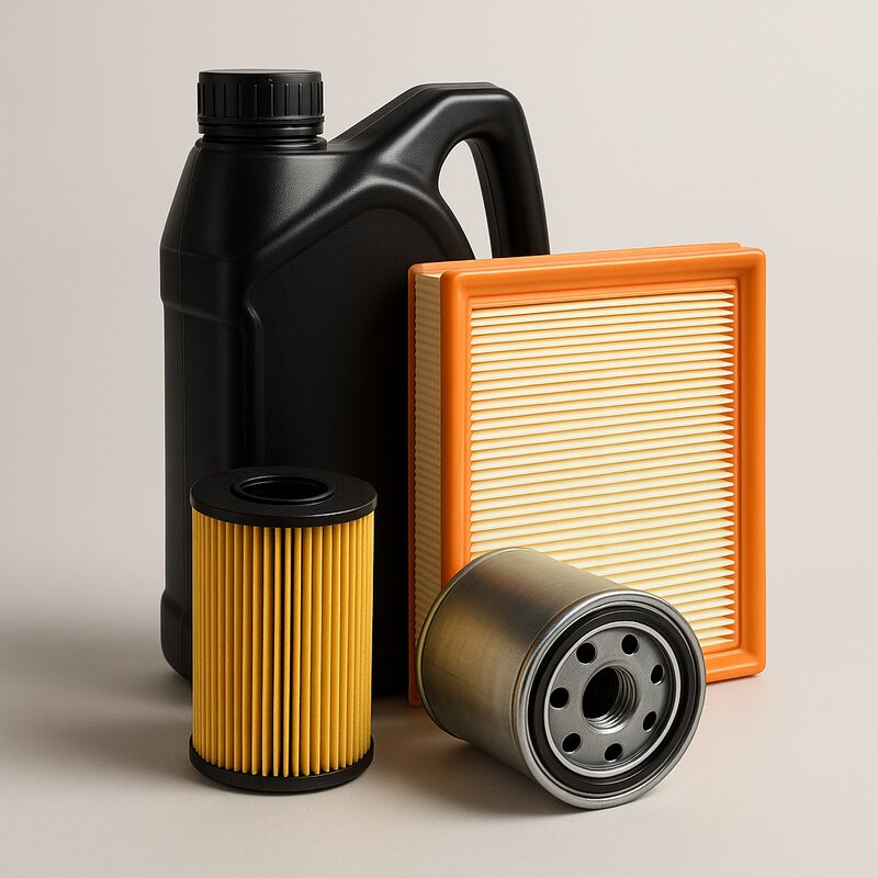 Oil, air and fuel filters